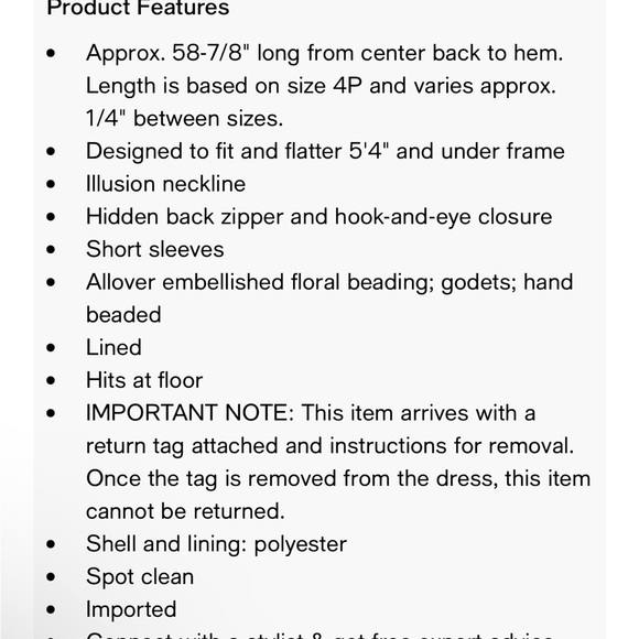 Adrianna Papell
Floral-Beaded Gown - Picture 8 of 15